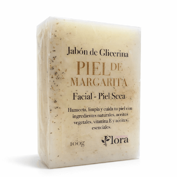 Jabón de Margarita Humectante Antiedad | Cosmética Flora