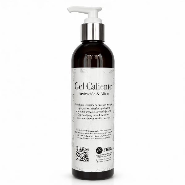 Gel caliente corporal con eucalipto | Cosmética Flora