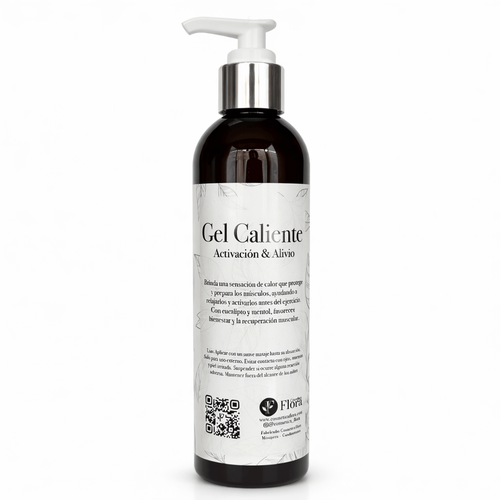 Gel caliente corporal con eucalipto | Cosmética Flora